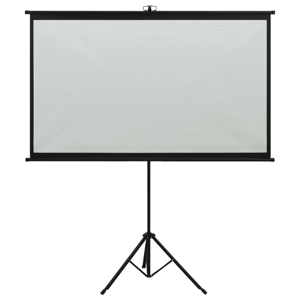vidaXL projekcijas ekrāns ar statīvu, 60", 4:3 cena un informācija | Ekrāni projektoriem | 220.lv