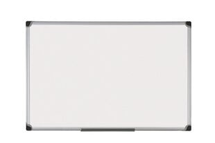Balta, lakota magnētiskā tāfele 60x90 cm cena un informācija | Kancelejas preces | 220.lv