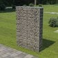 vidaXL gabions ar vāku, cinkots tērauds, 100x20x150 cm цена и информация | Žogi un piederumi | 220.lv