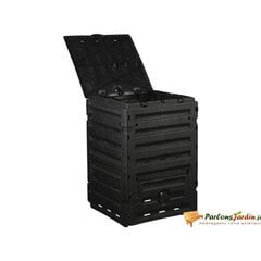 Nature komposta kaste, 300 L, melna cena un informācija | Komposta kastes un āra konteineri | 220.lv