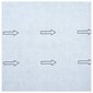 vidaXL grīdas flīzes, pašlīmējošas, 5,11 m², PVC, pelēka marmora krāsa цена и информация | Āra grīdas segumi | 220.lv