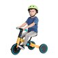 Trīsritenis 3in1 Kinderkraft 4TRIKE, melns цена и информация | Trīsriteņi | 220.lv