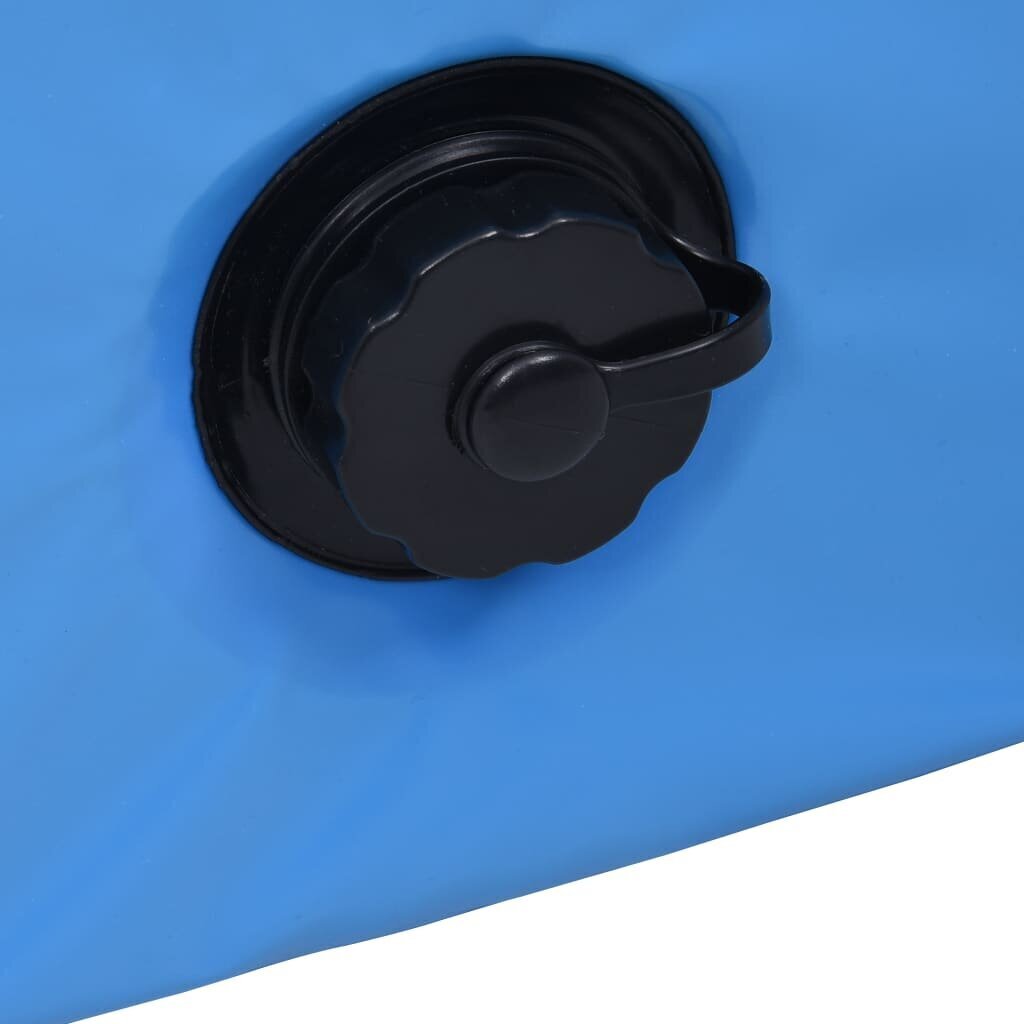 vidaXL suņu baseins, salokāms, zils, 120x30 cm, PVC cena un informācija | Kopšanas līdzekļi dzīvniekiem | 220.lv