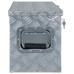 vidaXL kaste, 80,5x22x22 cm, alumīnijs, sudraba krāsā цена и информация | Ящики для инструментов, держатели | 220.lv