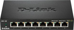 D-Link DGS108 cena un informācija | D-Link Datortehnika | 220.lv