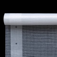 vidaXL brezenta pārklājs, smalki austs, 260 g/m² 1,5x10 m, balts цена и информация | Беседки, навесы, тенты | 220.lv