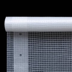 vidaXL brezenta pārklājs, smalki austs, 260 g/m² 2x15 m, balts цена и информация | Беседки | 220.lv