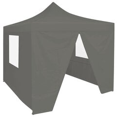 Pop-up ballīšu telts ar 4 pusēm. siena, 3x3m, цена и информация | Беседки, навесы, тенты | 220.lv