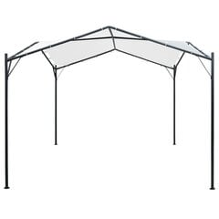 vidaXL dārza nojume, 3x3x2,6 m, balta, 180 g/m² цена и информация | Беседки, навесы, тенты | 220.lv