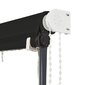 vidaXL izvelkama markīze ar LED, 350x150 cm, antracītpelēka cena un informācija | Saulessargi, markīzes un statīvi | 220.lv