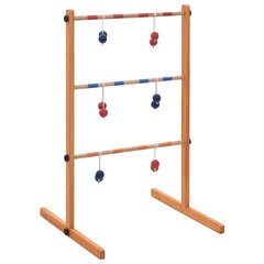 vidaXL spēle Spin Ladder, koks cena un informācija | Spēles brīvā dabā | 220.lv