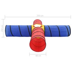 vidaXL rotaļu tunelis цена и информация | Детские игровые домики | 220.lv