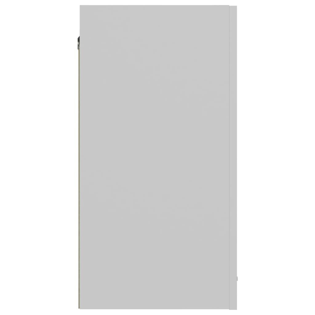 vidaXL piekarams skapītis, balts, 60x31x60 cm, skaidu plāksne цена и информация | Virtuves skapīši | 220.lv