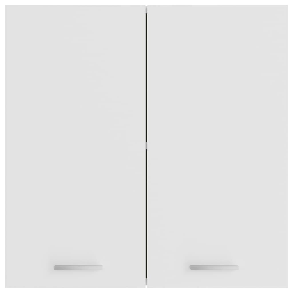 vidaXL piekarams skapītis, balts, 60x31x60 cm, skaidu plāksne цена и информация | Virtuves skapīši | 220.lv