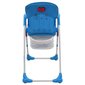 vidaXL bērnu barošanas krēsls, zils ar pelēku cena un informācija | Barošanas krēsli | 220.lv