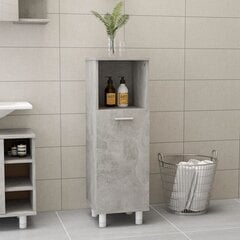 Шкафчик для ванной комнаты, 30x30x95 см, серый цена и информация | Шкафчики для ванной | 220.lv