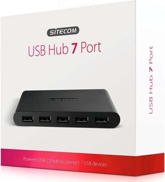 USB Centrmezgls Sitecom CN-082 (Atjaunots B) cena un informācija | Adapteri un USB centrmezgli | 220.lv