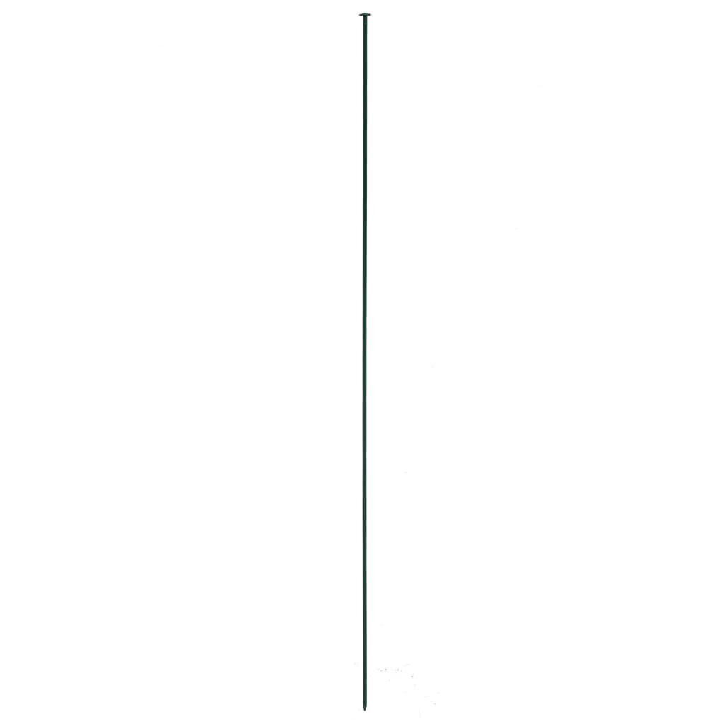 vidaXL dīķa žoga komplekts, zaļš, 77,5x78,5 cm, arkveida cena un informācija | Žogi un piederumi | 220.lv
