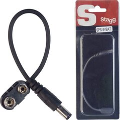 9V baterijas adapteris Stagg SPS-9VBAT cena un informācija | Mūzikas instrumentu piederumi | 220.lv