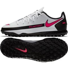 Futbola apavi Nike Phantom GT Club TF Jr CK8483-160, balti цена и информация | Футбольные ботинки | 220.lv