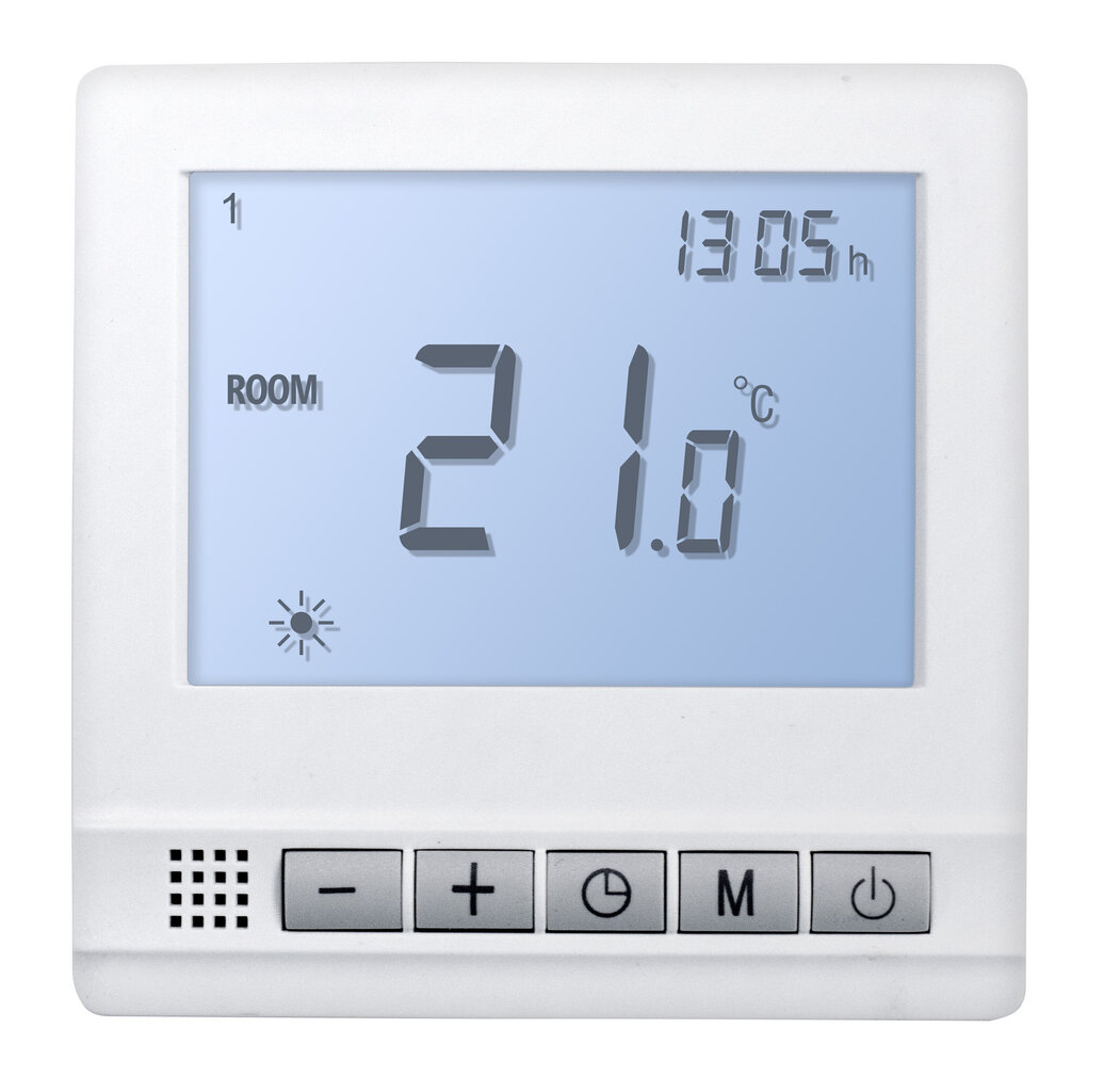 Apsildes termostats Heber HT-115 cena un informācija | Taimeri, termostati | 220.lv