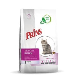 Sausā barība kaķēniem Prins VitalCare KITTEN cena un informācija | Sausā barība kaķiem | 220.lv