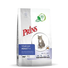 Сухой корм для кошек Prins VitalCare ADULT FIT, 1,5 кг цена и информация | Сухой корм для кошек | 220.lv