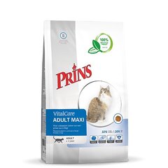 Сухой корм для больших кошек Prins VitalCare ADULT MAXI, 1,5 кг цена и информация | Сухой корм для кошек | 220.lv