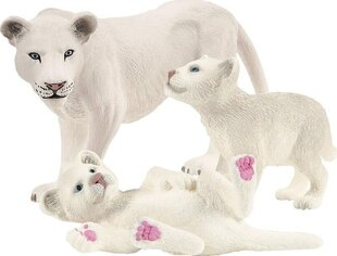 Figūriņu komplekts lauva ar mazuļiem Schleich cena un informācija | Rotaļlietas zēniem | 220.lv
