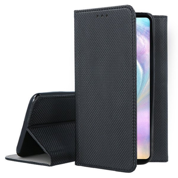 Mocco Smart Magnet Book Case Grāmatveida Maks Telefonam LG K61 Melns cena un informācija | Telefonu vāciņi, maciņi | 220.lv