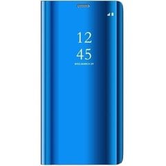 Mocco Clear View Cover Case Grāmatveida Maks Telefonam Samsung Galaxy A42 5G Zils cena un informācija | Telefonu vāciņi, maciņi | 220.lv