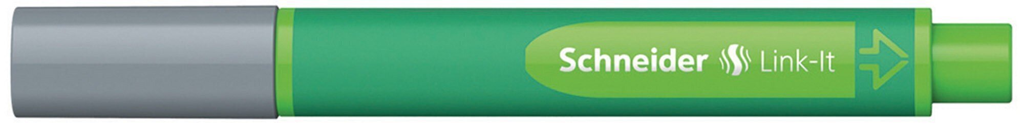 Pildspalva Link-It 1,0 mm, sudraba/pelēka cena un informācija | Rakstāmpiederumi | 220.lv