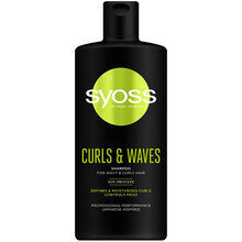 Šampūns Syoss Curls & Waves 440 ml cena un informācija | Šampūni | 220.lv