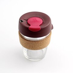 Keep Cup krūzīte, 340ml, bordo vāciņš цена и информация | Термосы, термокружки | 220.lv