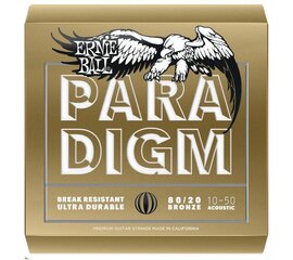 Stīgas ak. ģitārai Ernie Ball Paradigm Bronze 0.010 - 0.050 cena un informācija | Ernie Ball Mūzikas instrumenti un piederumi | 220.lv