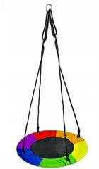 Šūpoles "Stārķa ligzda", 120 cm, daudzkrāsainas цена и информация | Качели | 220.lv