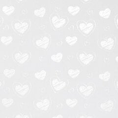 Фактурный картон Маленькие Сердца, белый, 20 листов цена и информация | Тетради и бумажные товары | 220.lv
