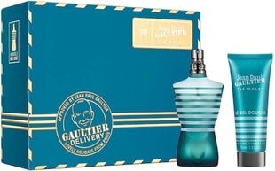 Гель для душа Jean Paul Gaultier Le Male для мужчин 200 мл EDT, 75 мл + гель для душа, 75 мл цена и информация | Мужские духи | 220.lv