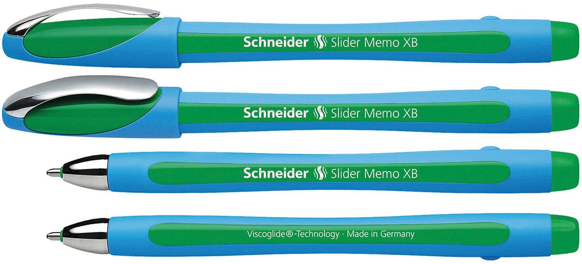 Pildspalva Slider MEMO XB, zaļa cena un informācija | Rakstāmpiederumi | 220.lv