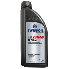 Высокоэффективное моторное масло SAE 20W-50 SL / CI-4 - 1L цена и информация | Моторное масло | 220.lv