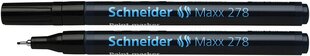 Маркер масляный Schneider Maxx 278 черный цена и информация | Письменные принадлежности | 220.lv