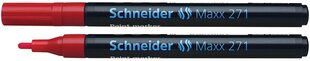 Маркер масляный Schneider Maxx 271 красный цена и информация | Письменные принадлежности | 220.lv