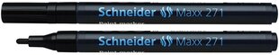 Маркер масляный Schneider Maxx 271 черный цена и информация | Письменные принадлежности | 220.lv