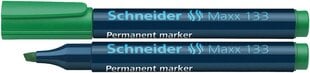 Маркер перманентный Maxx 133, зеленый цена и информация | Письменные принадлежности | 220.lv