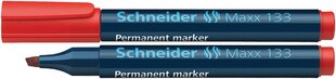 Маркер перманентный Maxx 133 , красный цена и информация | Письменные принадлежности | 220.lv