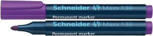 Маркер перманентный Maxx 130 , фиолетовый цена и информация | Письменные принадлежности | 220.lv