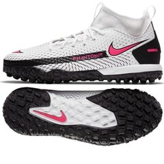 Futbola apavi zēniem Nike Phantom GT Academy DF TF Jr CW6695-160, 63704, White cena un informācija | Sporta apavi bērniem | 220.lv