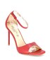 Atvērtas kurpes sievietēm Beletti Moda Italia, sarkanas cena un informācija | Sieviešu sandales | 220.lv
