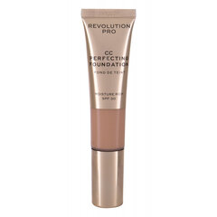 Grima pamats Makeup Revolution London Revolution Pro CC Perfecting SPF30 26 ml, F5 cena un informācija | Grima bāzes, tonālie krēmi, pūderi | 220.lv