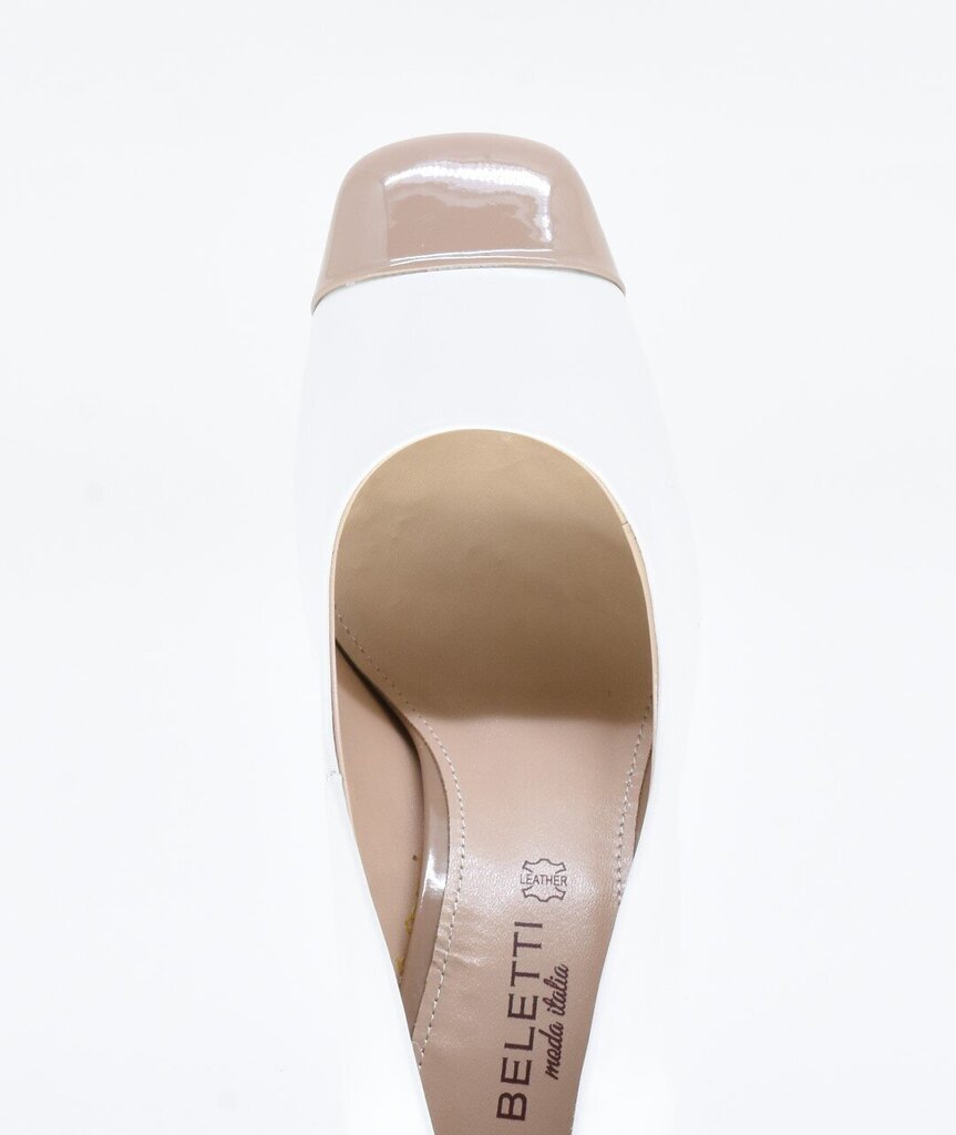 Izejamas kurpes sievietēm Beletti Moda Italia, baltas / bēšas cena un informācija | Sieviešu kurpes | 220.lv